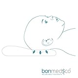 Bonmedico® Guardian Babykissen, gegen Plattkopf und Verformung für eine schöne Kopfform aus viskoelastischem Schaum mit Mulde, 100% schadstofffrei, in Crème, Blau oder Rosa - 5