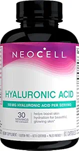 Neocell Hyaluronic Acid From Rooster Comb, 100 Mg, 60 Count