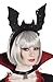 Produktbild Faschingsfete Halloween Kostüm Fledermaus Haarreif Vampir Erwachsenen Kopfbedeckung, Schwarz