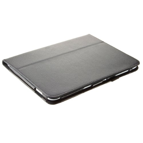 Design Tab3 10.1 Standtasche für SAMSUNG GALAXY TAB 3 P5200 P5210 P5220 Hülle Etui Tasche Case ULTRASLIM (Schwarz) - 4