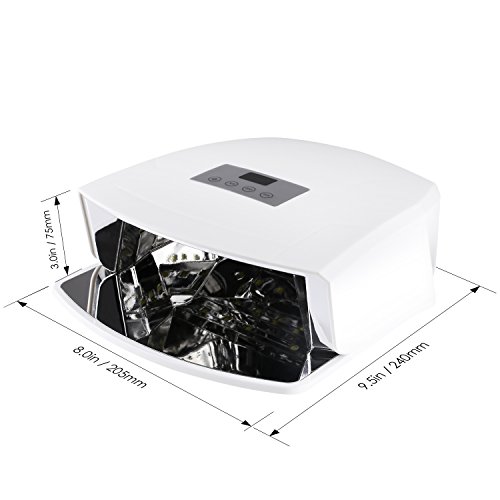 JSDA LED UV Nageltrockner professionelles Lichtaushärtungsgerät L4824S Maniküre Pediküre für die meisten Nagellacke geeignet; Nagelstudios und privater Gebrauch - 7