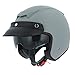 Produktbild Astone Helmets - Casque jet Sportster 2 mono color- Casque jet néo rétro - Casque moto jet vintage - Casque jet casquette avec en cuir - Coque en polycarbonate - matt grey XS