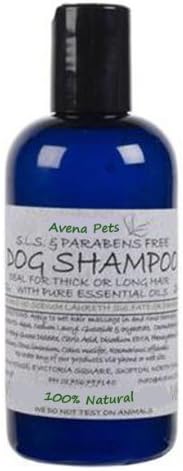Natural Dog Shampoo For A Thick Or Long Coat 250ml: Parabens free and SLS free