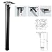 Produktbild Klapptisch-Bein, 1 x 710 mm, Schwarz, für Küchentresen, 50 mm Durchmesser