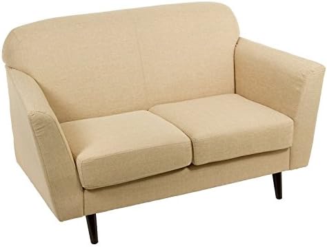 2 seater beige sofa Abbey