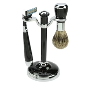 Fantasia Shaving Set, Black/Silver Number 81012 - Image 4