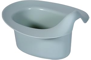 Kindsgut Abhaltetöpfchen für Babys, Babytopf WC/Klo, hochwertige Qualität und dezente Farben, abhalten und windelfrei, Aquamarin