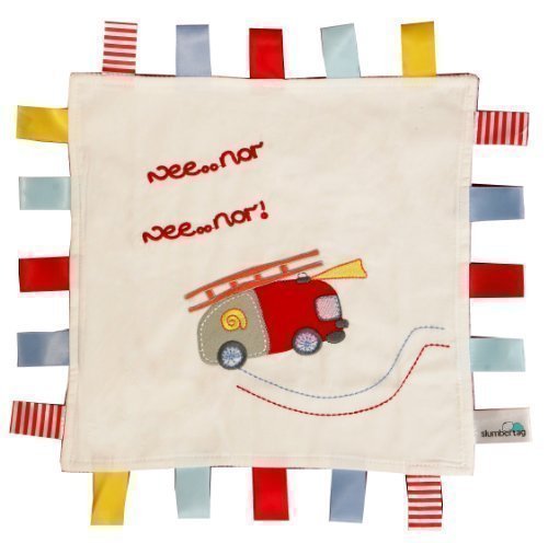 SLUMBERTAG Baby Comforter Security Blanket FIRE ENGINE