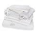 Izziwotnot Gift Range Bed Bale Set (White)