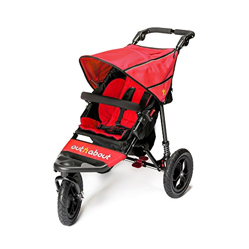 Out n About Nipper Single v4 Stroller Carnival Red