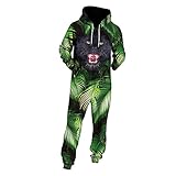 Der Overall ist für zu Hause perfekt. Sehr angenehm angenehm zum chillen auf der Couch. Auch für Sport geeignet