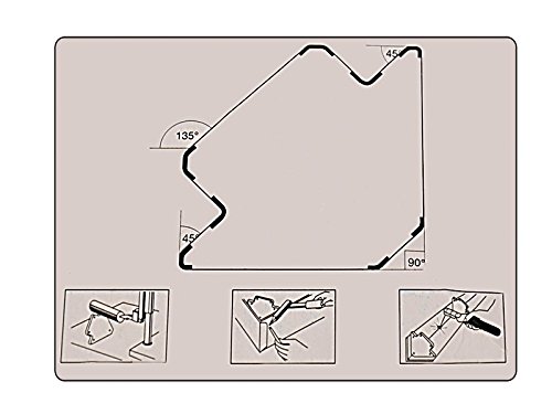 4 Stück Schweißmagnet 75 mm bei 45°, 90° und 135° Neigung - 3