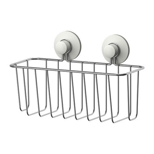 Preisvergleich Produktbild IKEA IMMELN Duschkorb verzinkt; (24x14cm)