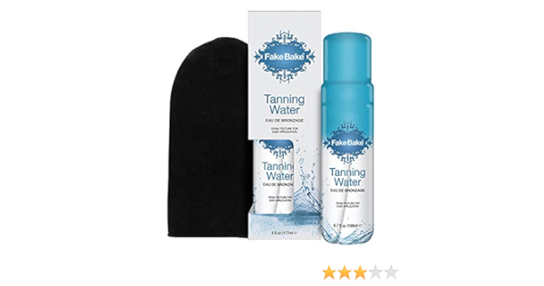 Fake Bake Flawless Tanning Water 198ml Mitt Amazon Co Uk Beauty