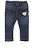Steiff Baby Girls Jeggings Jeggings Jeans, Blue (dark Blue Denim Blue 0012), 12-18 Months (Manufacturer size: 86)