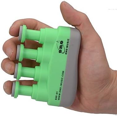 1PCS ENO EHF-01 Portable Guitar Bass Piano Hand and Finger Exerciser Extend-O-Grip Trainer Color Have Green Black Orang , black , 1x