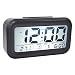 Produktbild COOJA Wecker Digital Reisewecker, Digitalwecker Batteriebetrieben Digitaluhr Wecker mit Beleuchtung Temperaturanzeige Datum Schlummerfunktion Alarm Clock Kinder -Schwarz