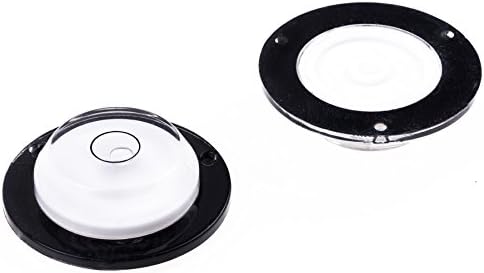 Circular Level Mini Plastic Water Level with Flange – Flange Diameter 41 mm, Dragonfly 30 mm Height 11 mm