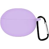 Microsonic Huawei FreeBuds 6i Matte Silicone Case Lilac [Case Compatible with FreeBuds 6i - Lilac]