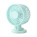 Produktbild WBaRJ Mini-USB-Lüfter für den Heimgebläse Tragbarer Lüfter mit doppelten Lüfterflügeln,Blue