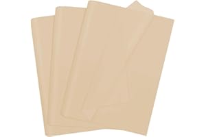 HJYODY 100 fogli di carta velina Kraft, 35 x 50 cm, carta velina per confezioni regalo, per Natale, riempitivo, fiori, arte, artigianato, fai da te, compleanno, matrimonio, decorazione