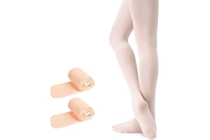 ONTYZZ Medias de Ballet Sin Costura para Niñas y Damas Danza Medias Pantys Estirar 90 Den Utilizado para la Clase de Danza o Espectáculos