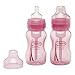 TWIN PACK 240ML PINK BOTTLE