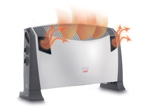 DeLonghi HCS 2530 F Konvektor, Gebläsefunktion (geeignet für Räume bis zu 60 Kubikmeter) - 4