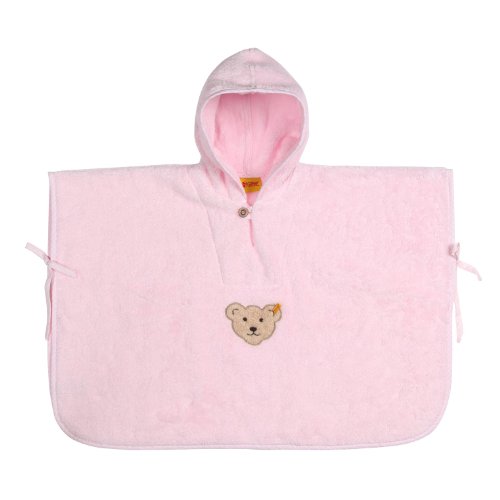 Steiff Unisex baby Bathrobe -  Pink - One Size