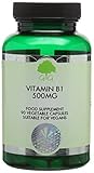 G&G Vitamins 500 mg Vitamin B1 Thiamine Capsules