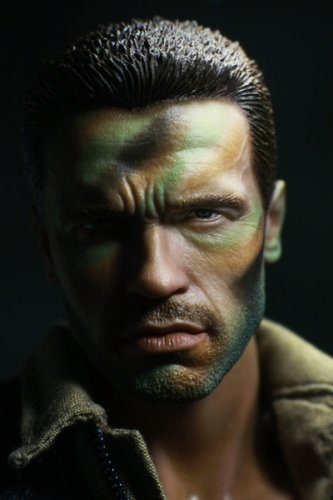 Major Dutch Schaeffer Figure 1:6th Scale Deluxe Action Figure - Predator 12 Inch Hot Toys Movie Masterpiece