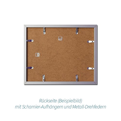 Puzzlerahmen Bilderrahmen Valencia 50X70cm Schwarz (matt) für ca. 500-1000 Teile - 5
