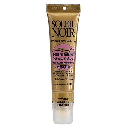 Soleil Noir Vitamined Care For Children Cream SPF 50+ 20ml + Stick SPF 30 2g