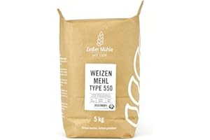 ‎ZINßER MÜHLE Weizenmehl Type 550 5 kg