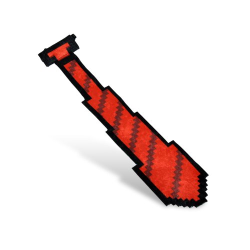 Preisvergleich Produktbild 8-Bit Pixel Krawatte rot
