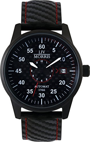 LIV MORRIS Automatikuhr / mechanische Herrenuhr Modell 'Hanse 1966 Mnster'