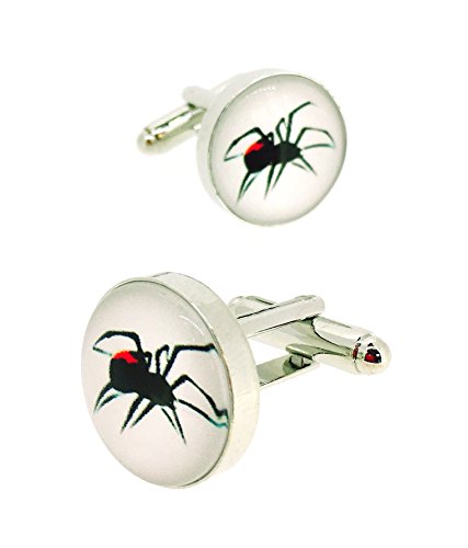 Gemelos-para-camisa-Magglass-Araa-Viuda-Negra Gemelos-para-camisa-Magglass-Araa-Viuda-Negra