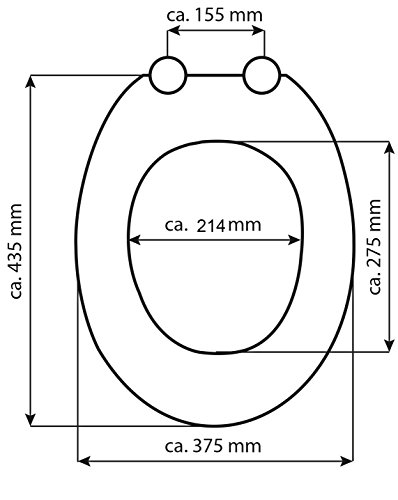 EISL ED09520SC MDF WC-Sitz Modell Spirit Anthrazit mit Absenkautomatik - 5