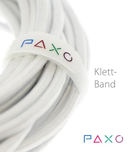 10m – CAT6 Ethernet Gigabit LAN Netzwerkkabel mit Nylon Stoffmantel | weiß | 10/100/1000Mbit/s | - 3