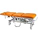 Produktbild vollelektrische Behandlungsliege 083707 Orange