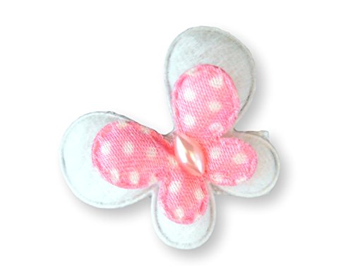 Preisvergleich Produktbild Baby Haarspange / Haarclip mit Applikation, handgefertigt, 3cm