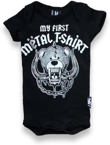My First Metal Shirt Babygrow