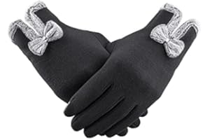 Alikiai Women Winter Gloves Warm Touchscreen Gloves Windproof Gloves for Women Girls Ladies Winter Using Gifts