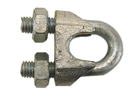 Preisvergleich Produktbild DRAHTSEILKLEMMEN VERZ DIN 741 3 / 4