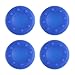 Produktbild SODIAL(R)4 Stueck Daumenmulden Silikon Abdeckung Huelle Punkt-Muster fuer Sony Playstation PS2 PS3 PS4 Xbox Eine Xbox 360 Controller blau