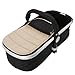 Infantastic® KBKW01tschu Pushchair Pram / Stroller 2in1 (black-beige)