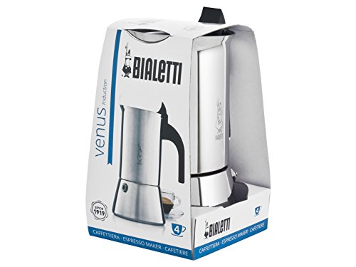 Bialetti Venus 4 Tassen Espressokocher / Induktion / Edelstahl - 2