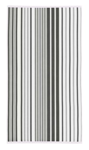 fleuresse Frottier 3238 Fb. 7 Badetuch, 90 x 200 cm, weiß / silber / anthrazit - 2