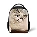 Produktbild Niedlicher Rucksack für Kleinkinder 12 Zoll Cat Print Mini Umhängetasche Daypack (Color : -, Size : -)
