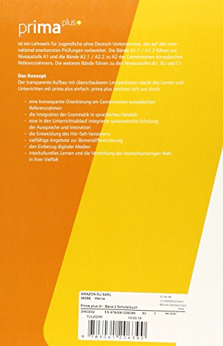 Prima plus: Schulerbuch A1.2